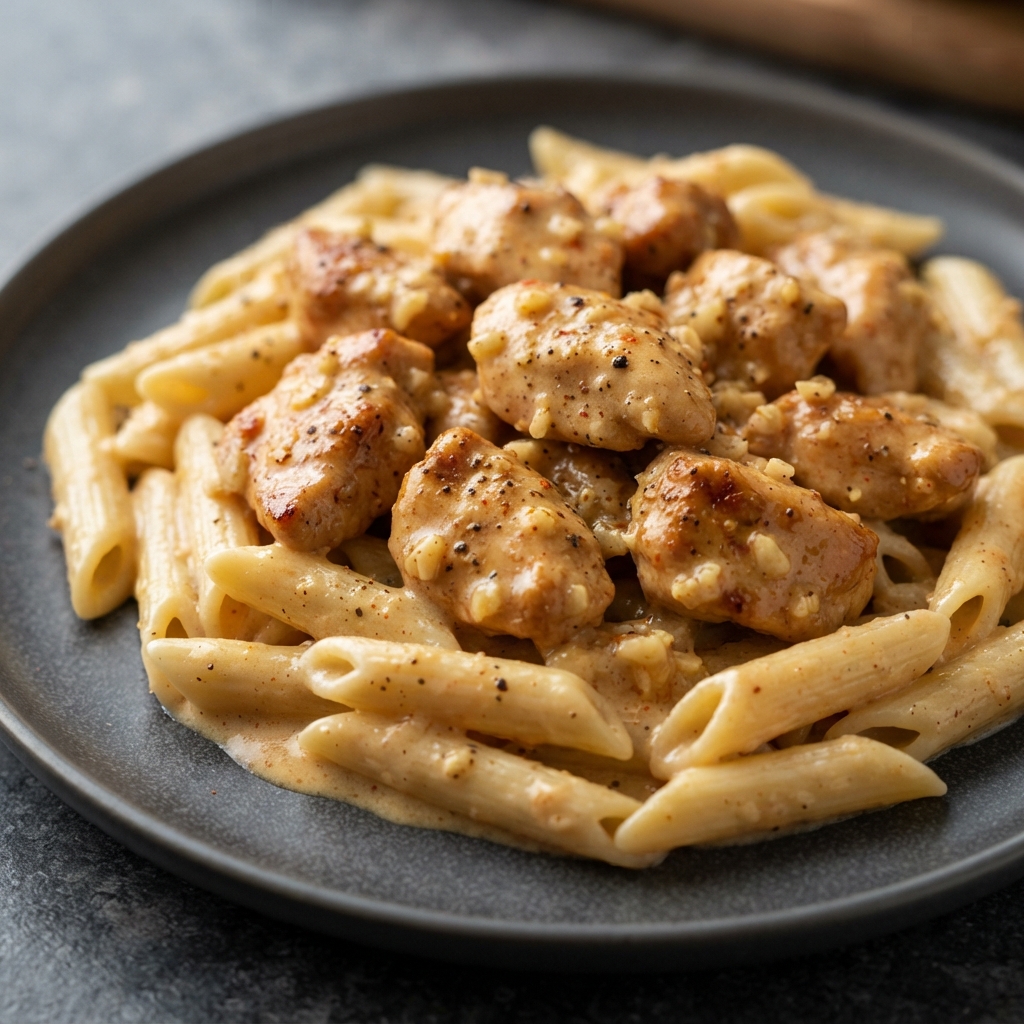 Garlic-Butter Cream Chicken Bites