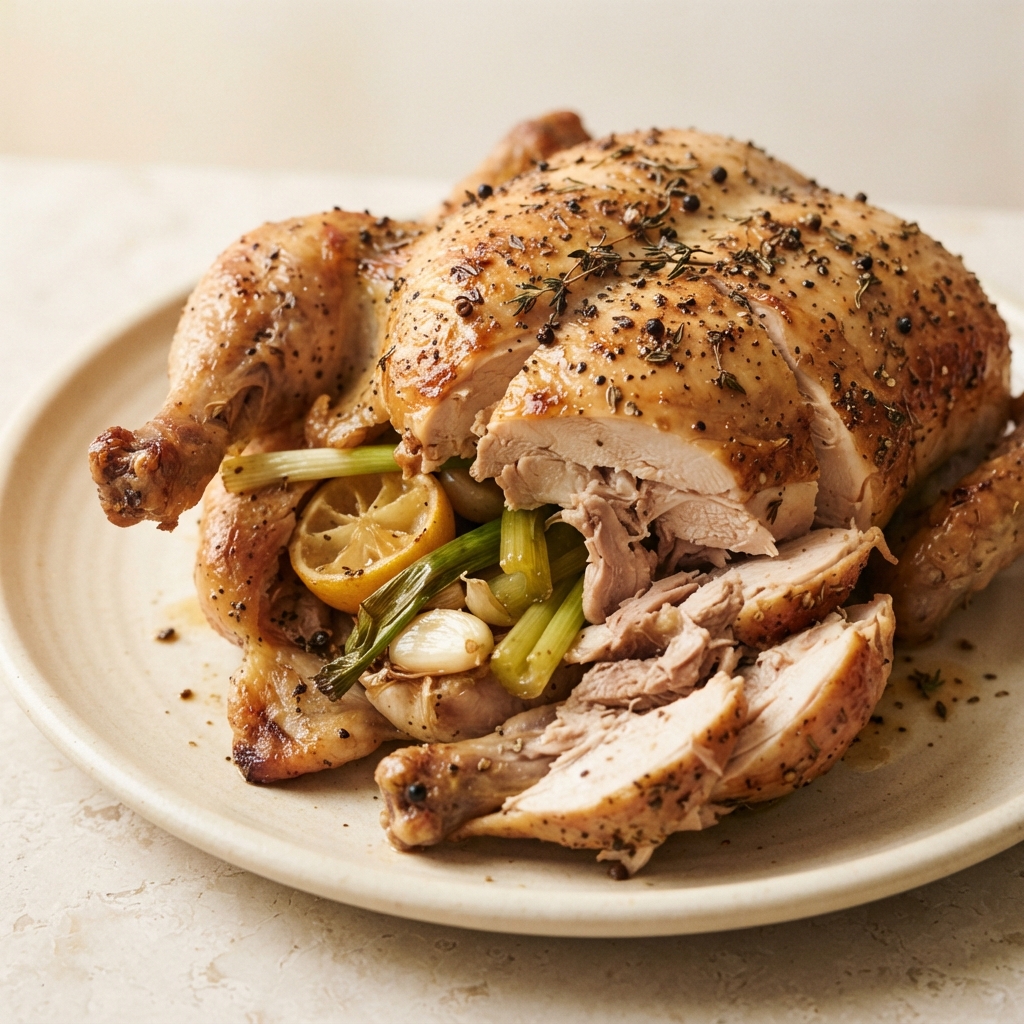 Citrus Pepper Roasted Chicken