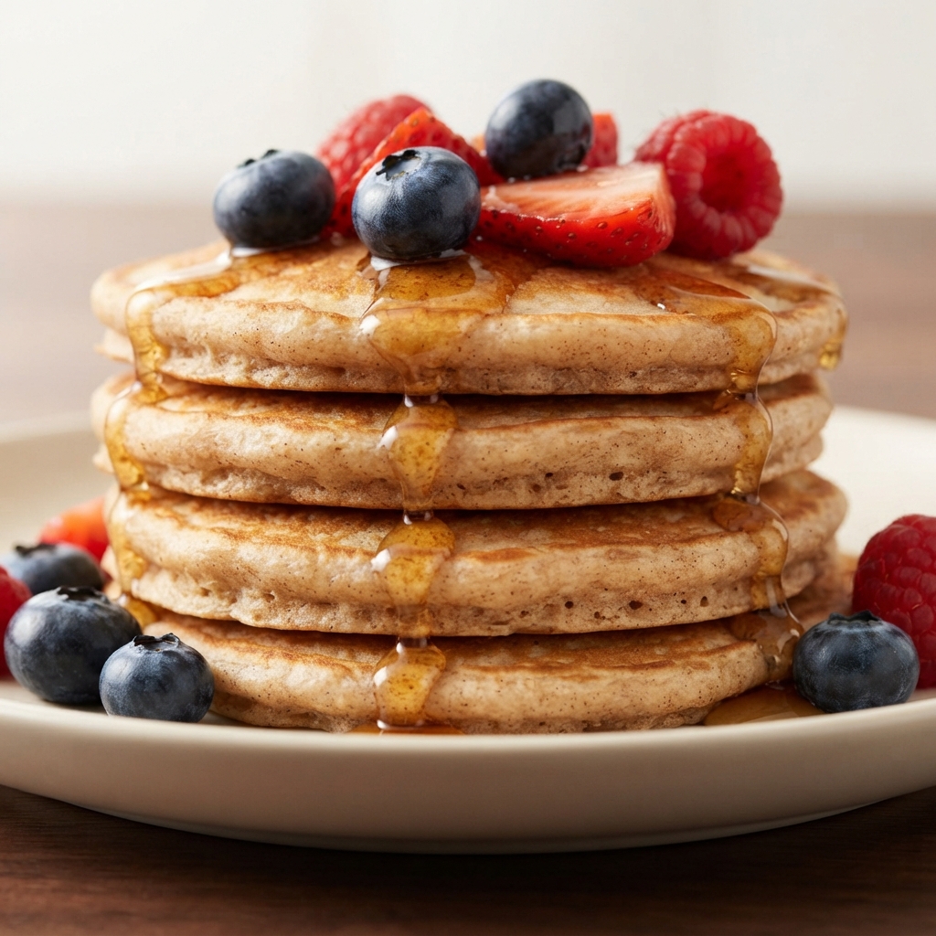 Almond Flour Pancakes with Almond Breeze