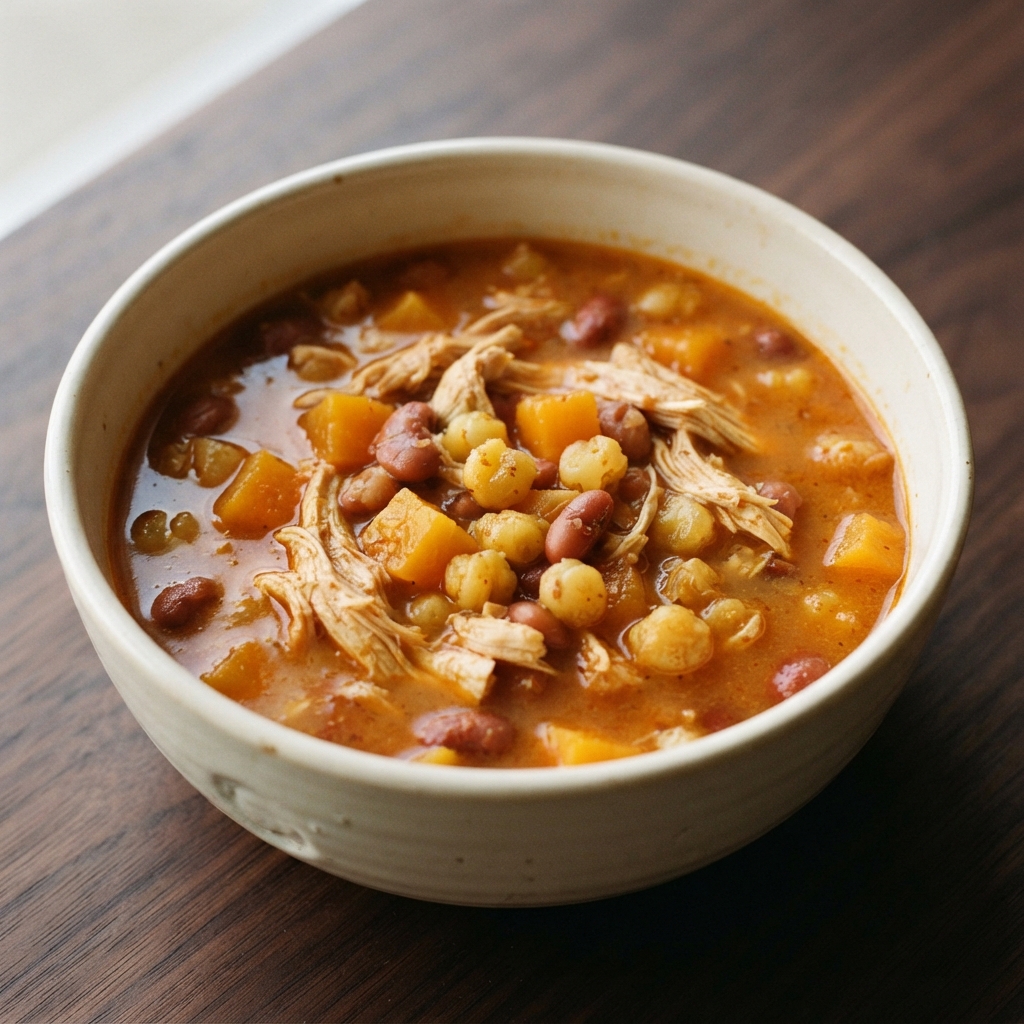 Chicken Butternut Squash Posole