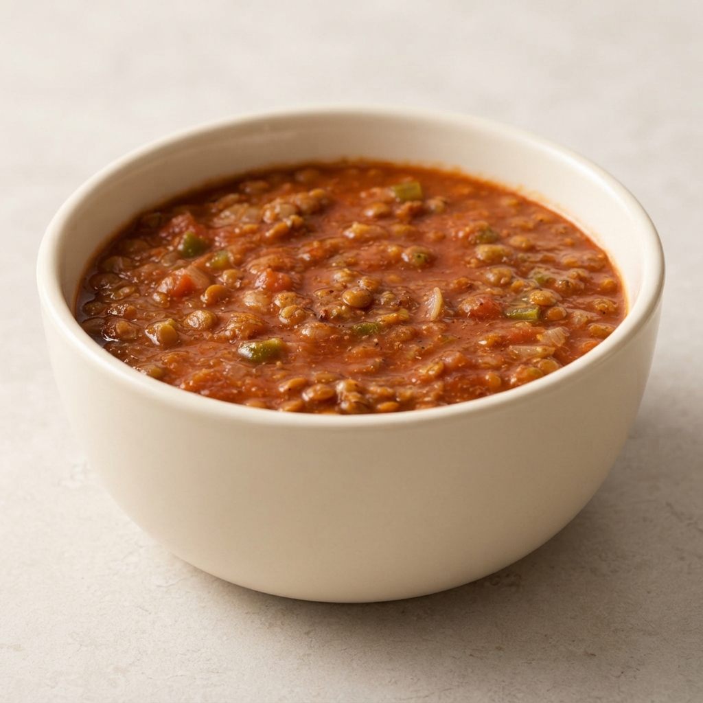 Cincinnati-Style Lentil Chili