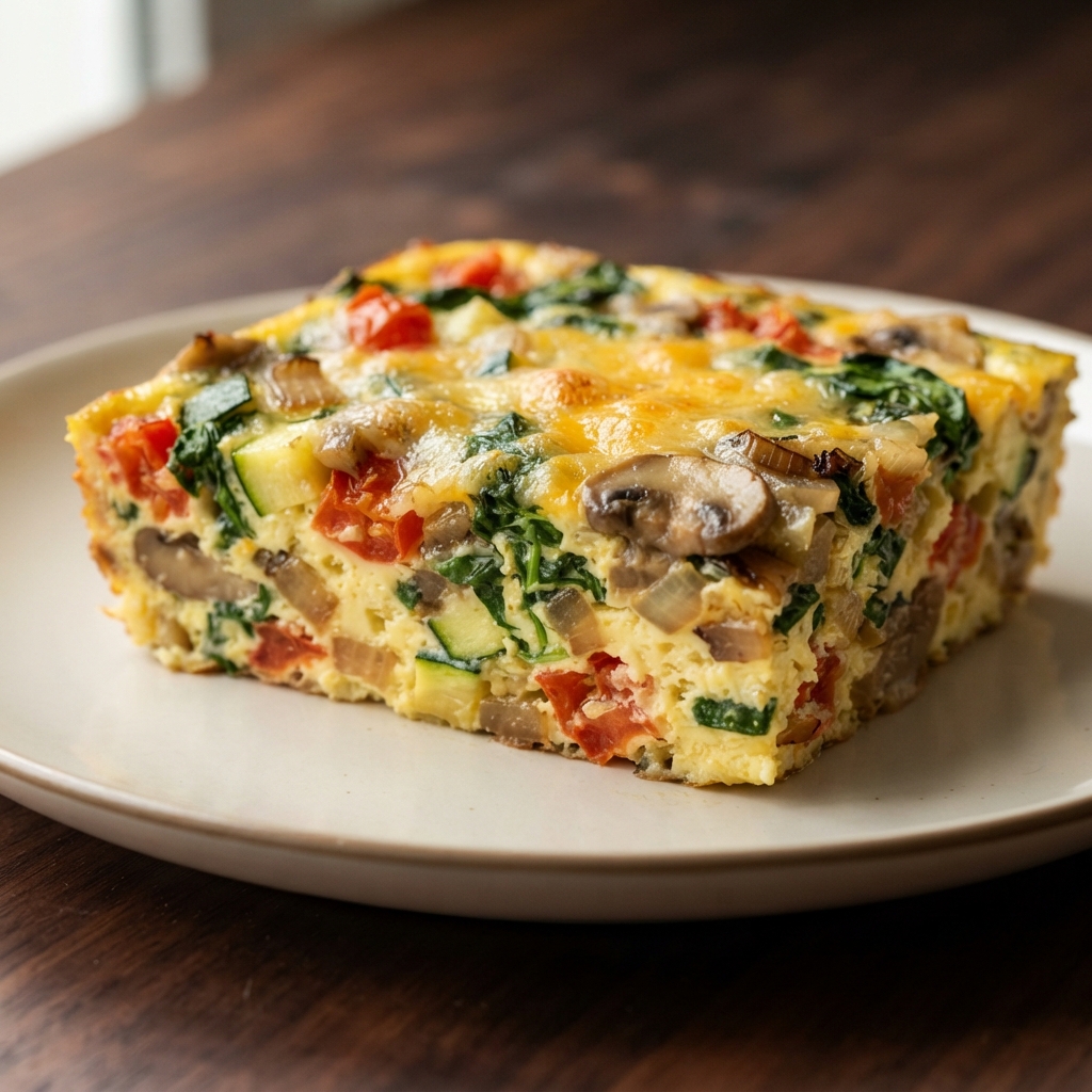 Vegetable Egg Bake