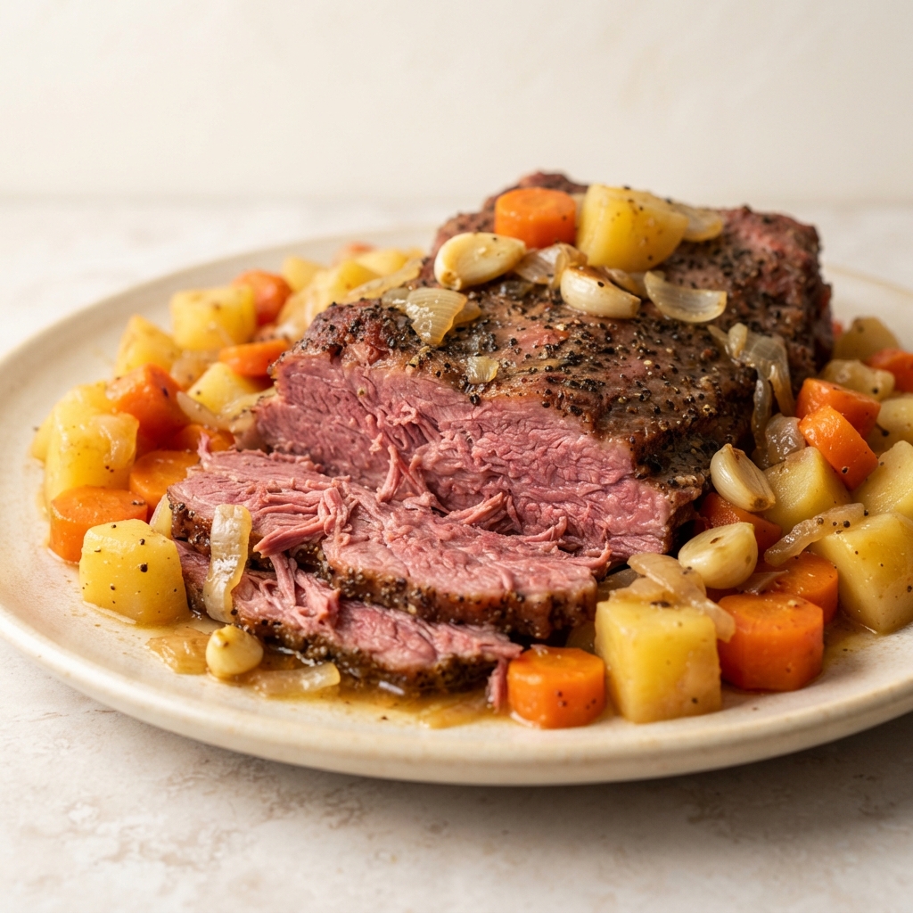 Oven-Roasted Corned Beef Brisket