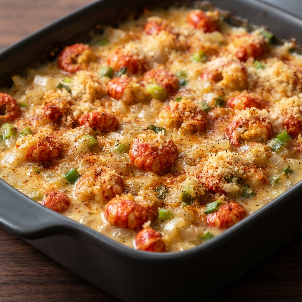 Michelle’s Creamy Crawfish Bake