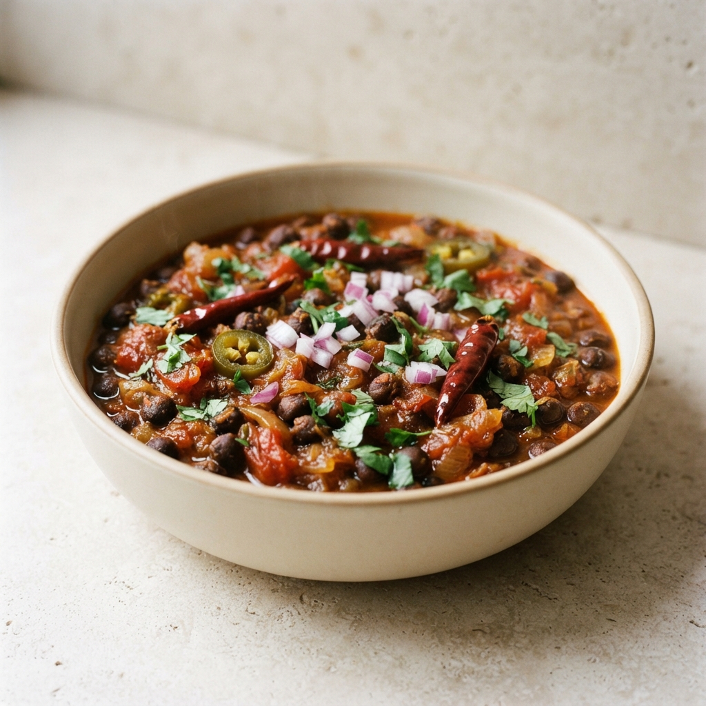 Pakistani-Style Kala Chana