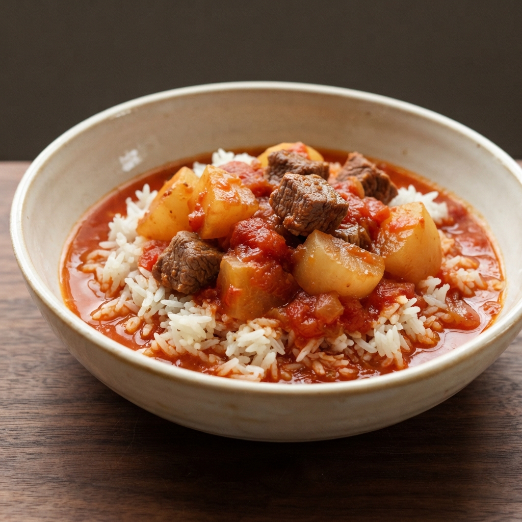 Turnip Stew-Arabic Style