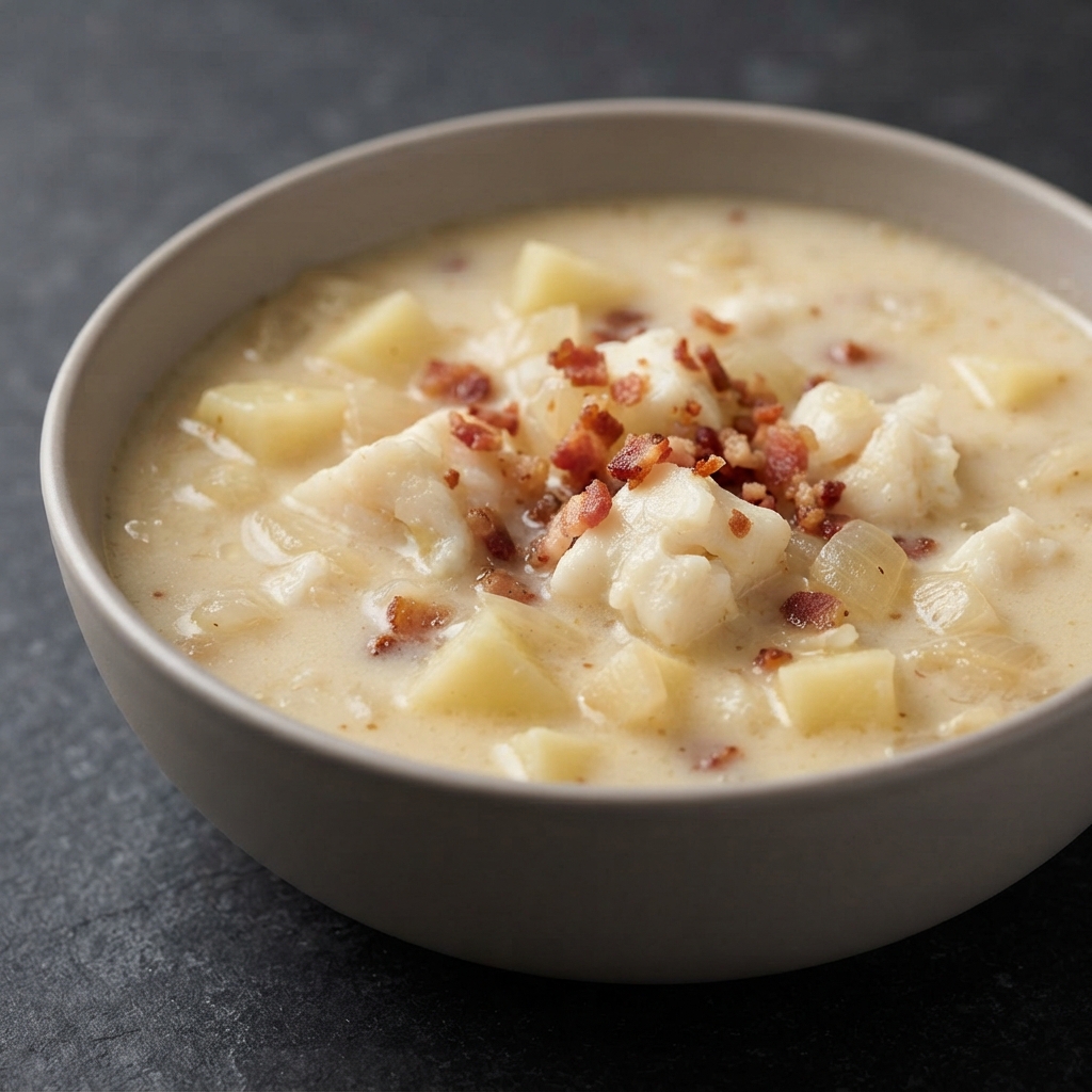 Cathy's Incredible Cod Chowder