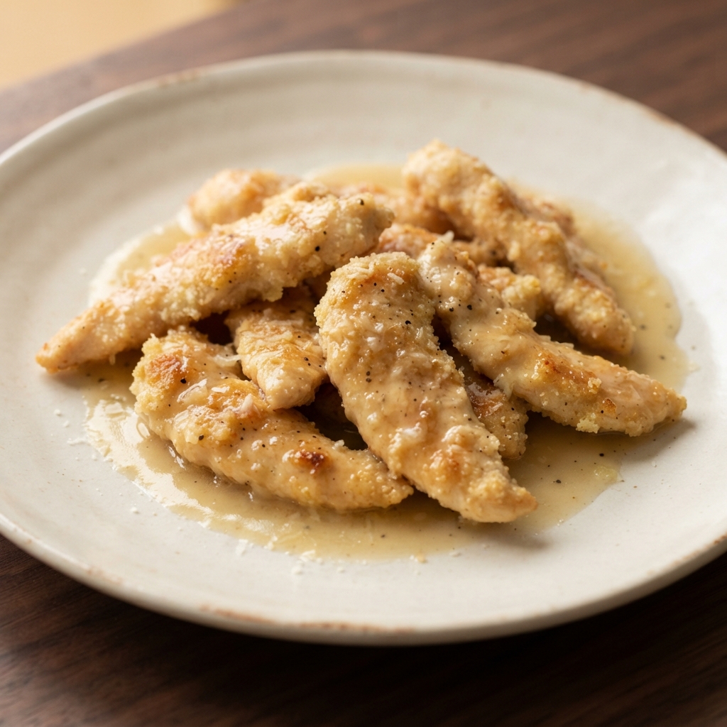 Chicken with White Wine and Parmesan