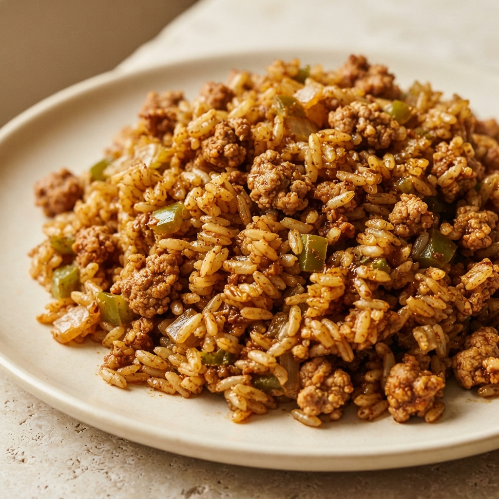 Ke's Cajun-Style Dirty Rice