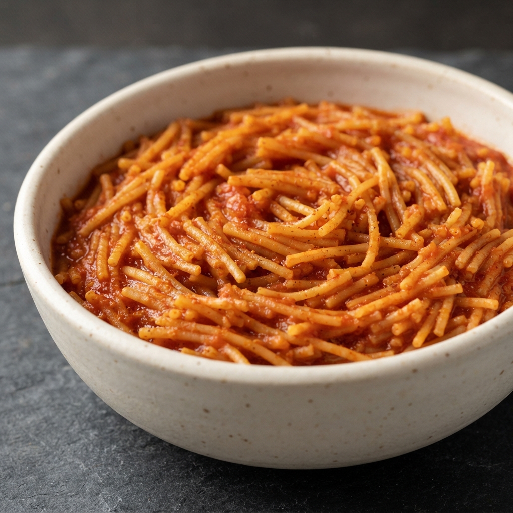 Classic Mexican Fideo Noodles