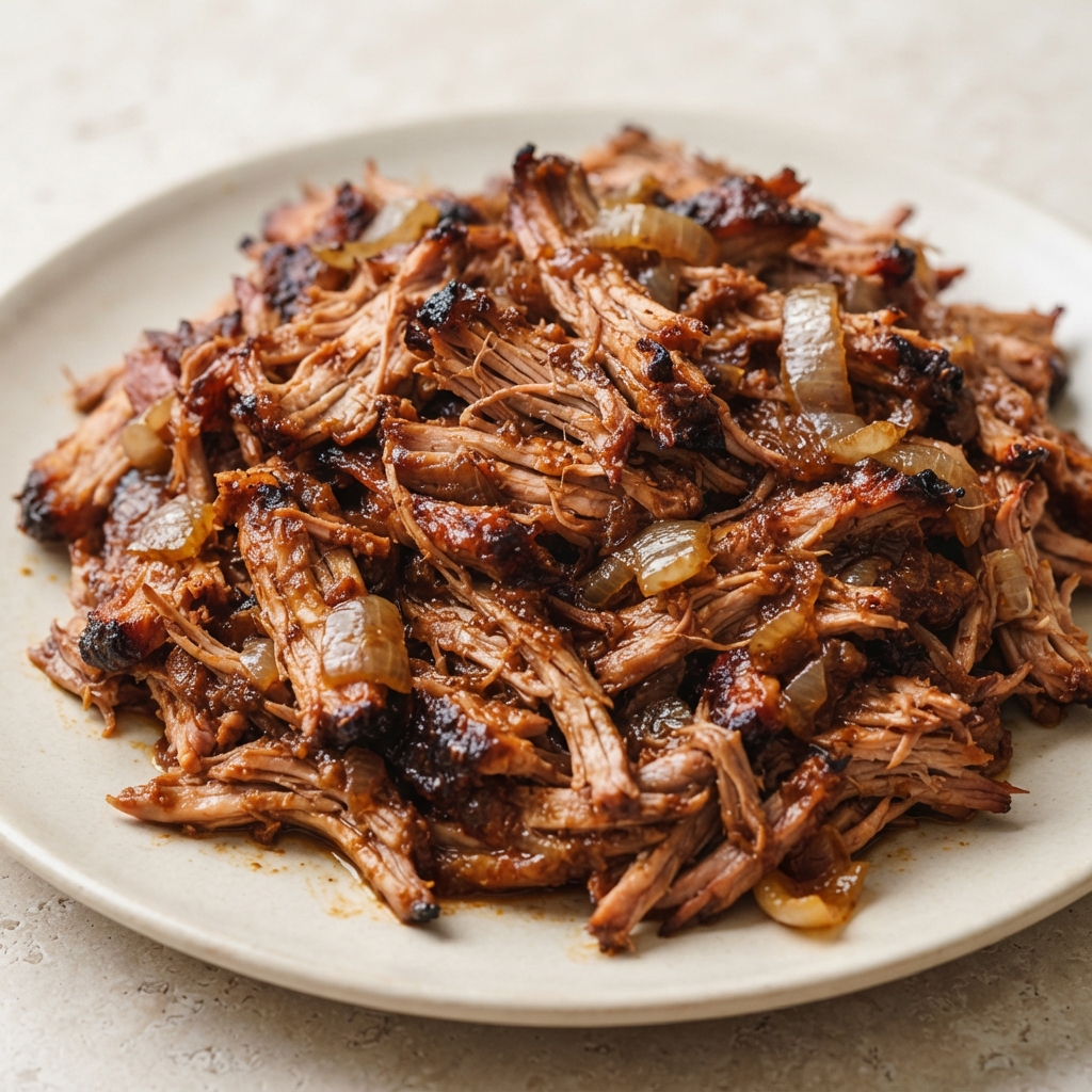 Low-and-Slow Pulled Pork Shoulder