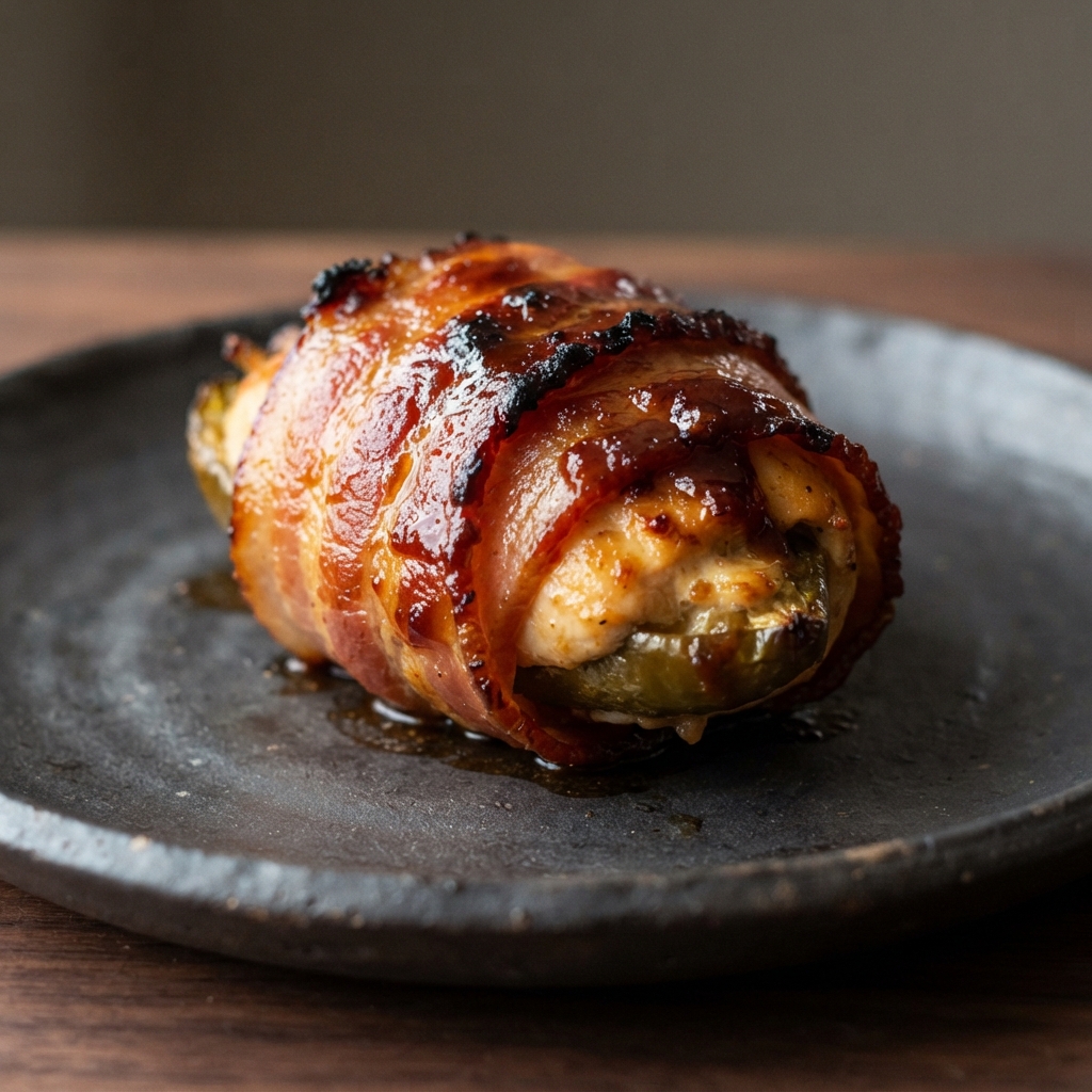Bacon-Wrapped Chicken Jalapeño Bombs