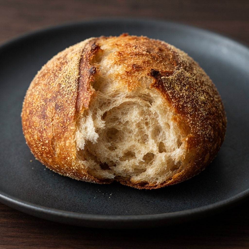 Crisp-Crust Sourdough Dinner Rolls