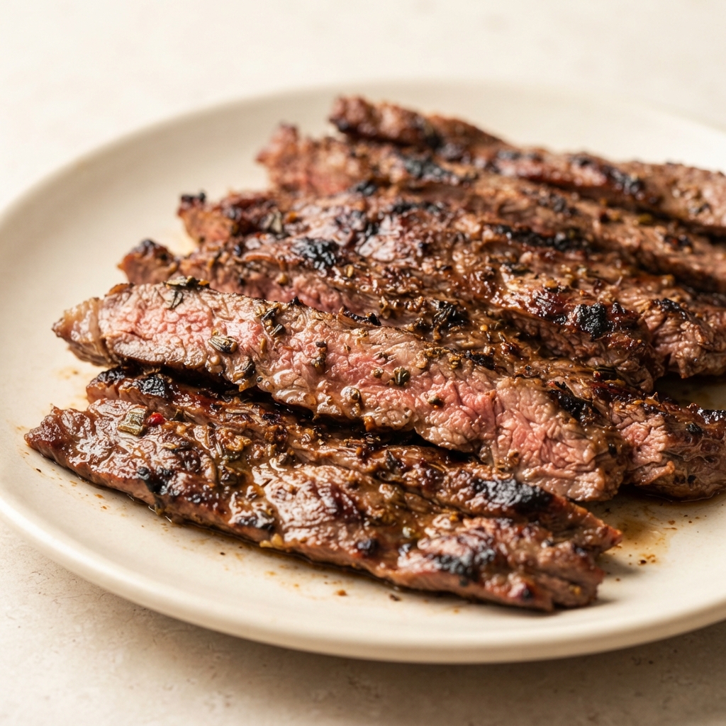 Vibrant Citrus-Marinated Carne Asada