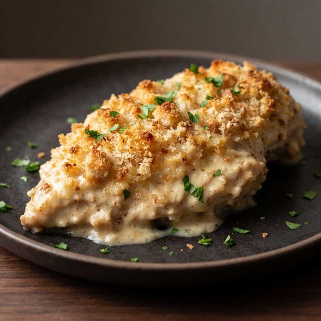 Oven-Roasted Caesar Chicken