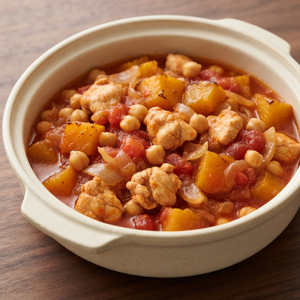 Chicken and Pumpkin Goulash