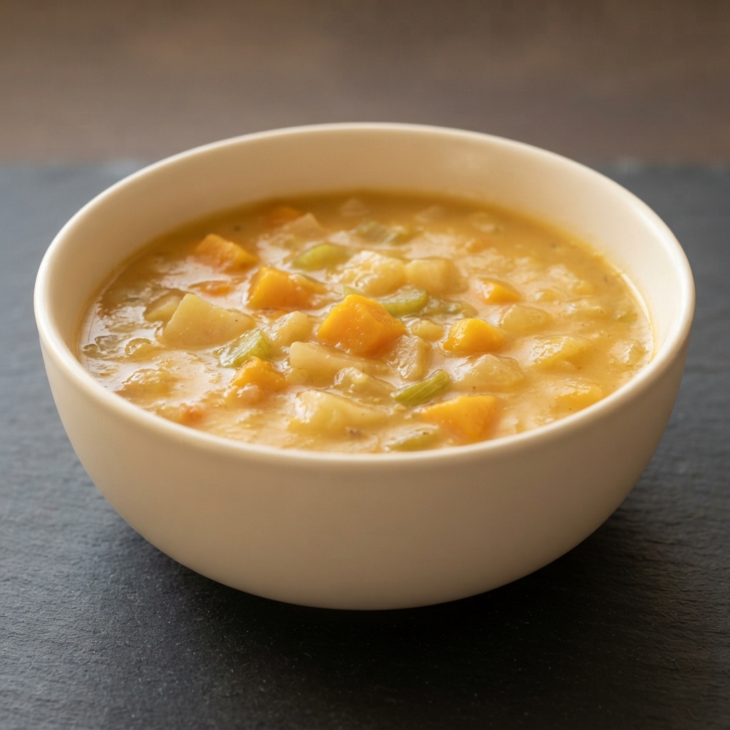 Creamy Butternut Squash & Turnip Soup