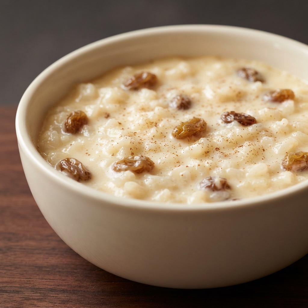 Classic Baked Rice Pudding
