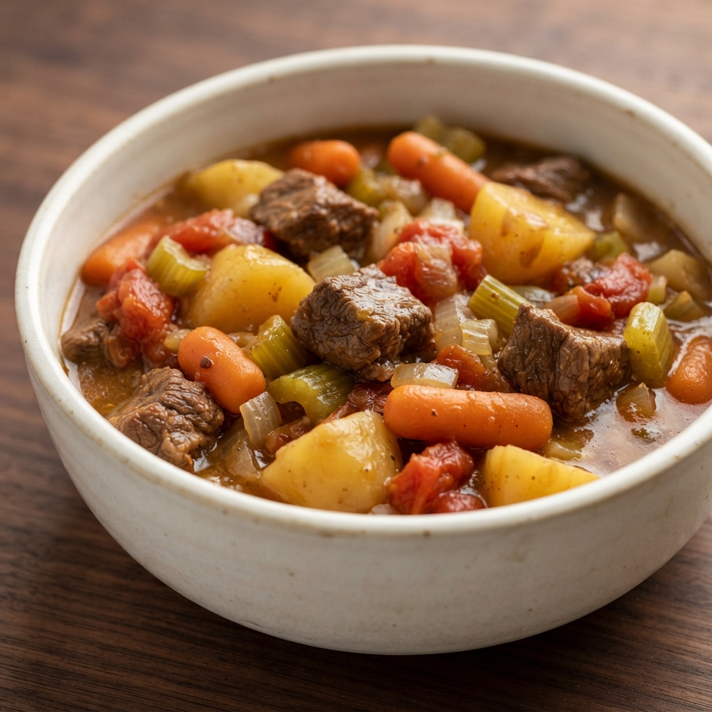 Easy Beef Stew for the Slow Cooker