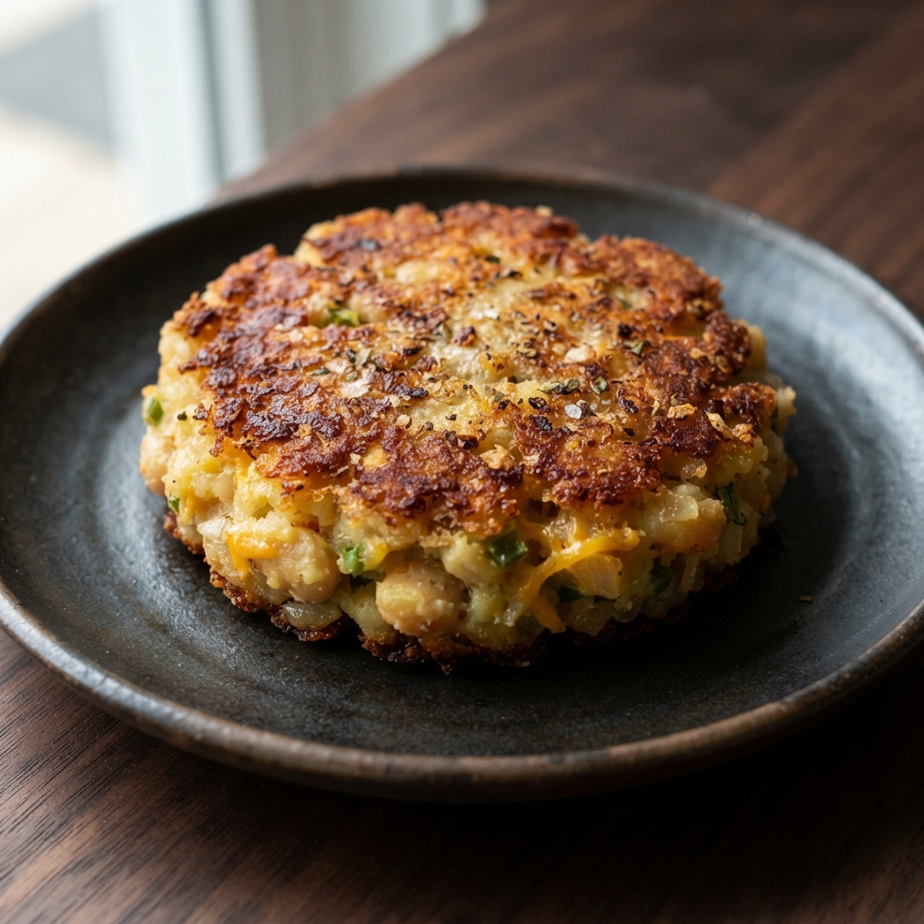 Crispy Butter Bean Patties
