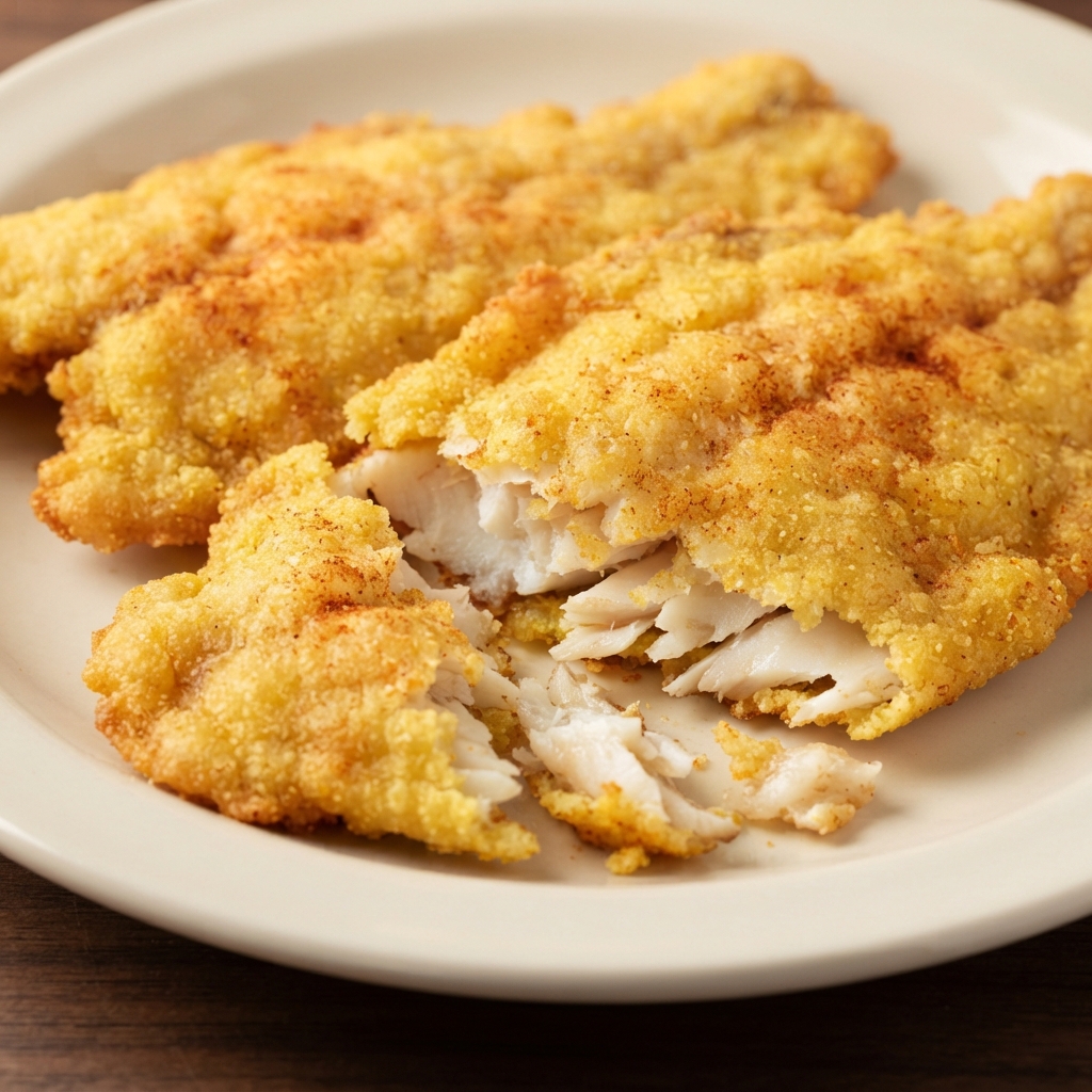 Air-Fried Fresh Crappie Fillets