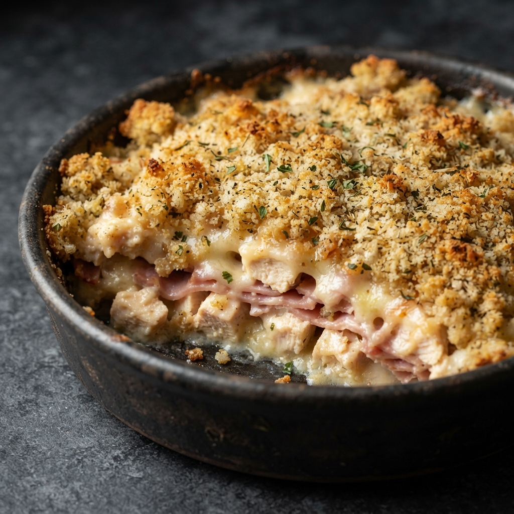 Chicken Cordon Bleu Casserole Bake