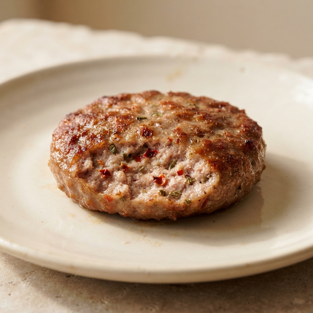 Air Fryer Spicy Breakfast Sausage Patties