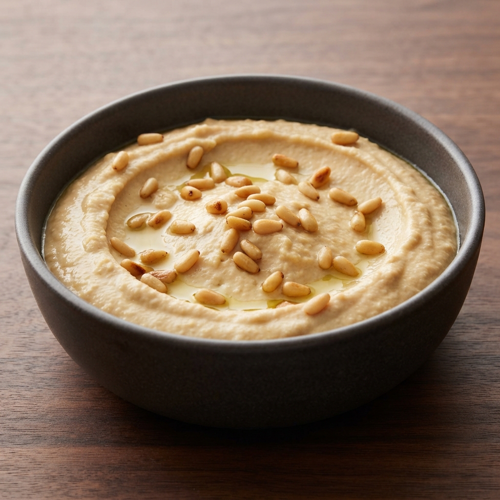 Joe's Pine Nut-Topped Hummus