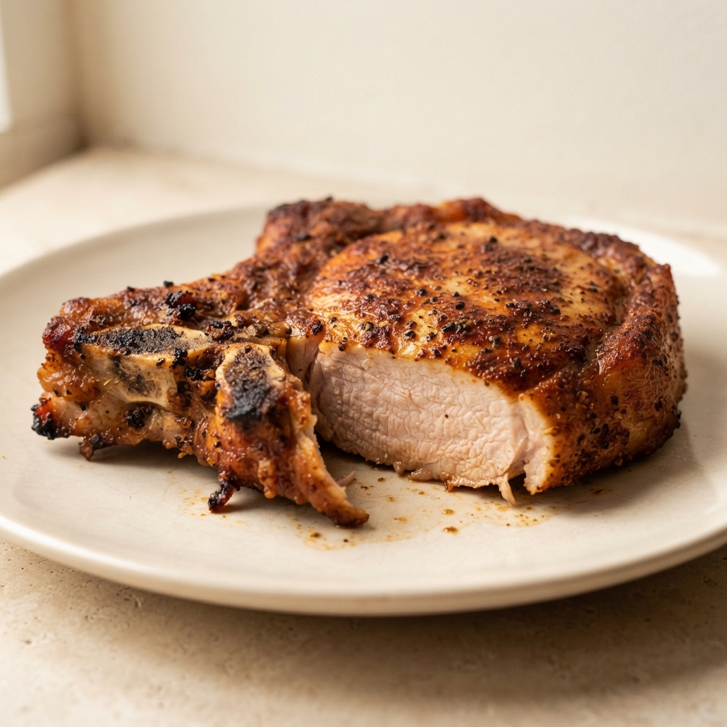 Spice-Rubbed Oven-Baked Pork Chops