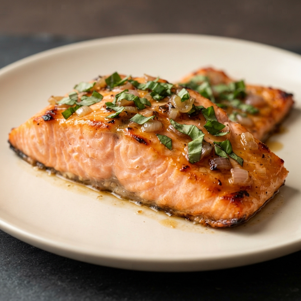 Anne's Fantastic Foil-Grilled Salmon