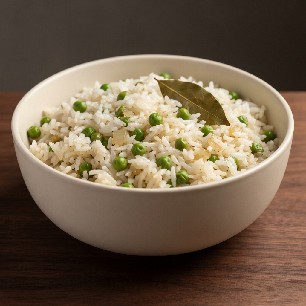 Fragrant Jasmine Rice Pilaf with Peas