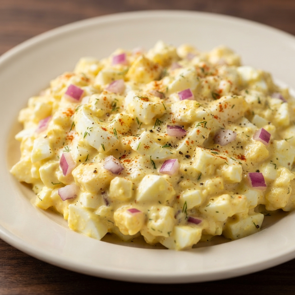Dill-Kissed Egg Salad