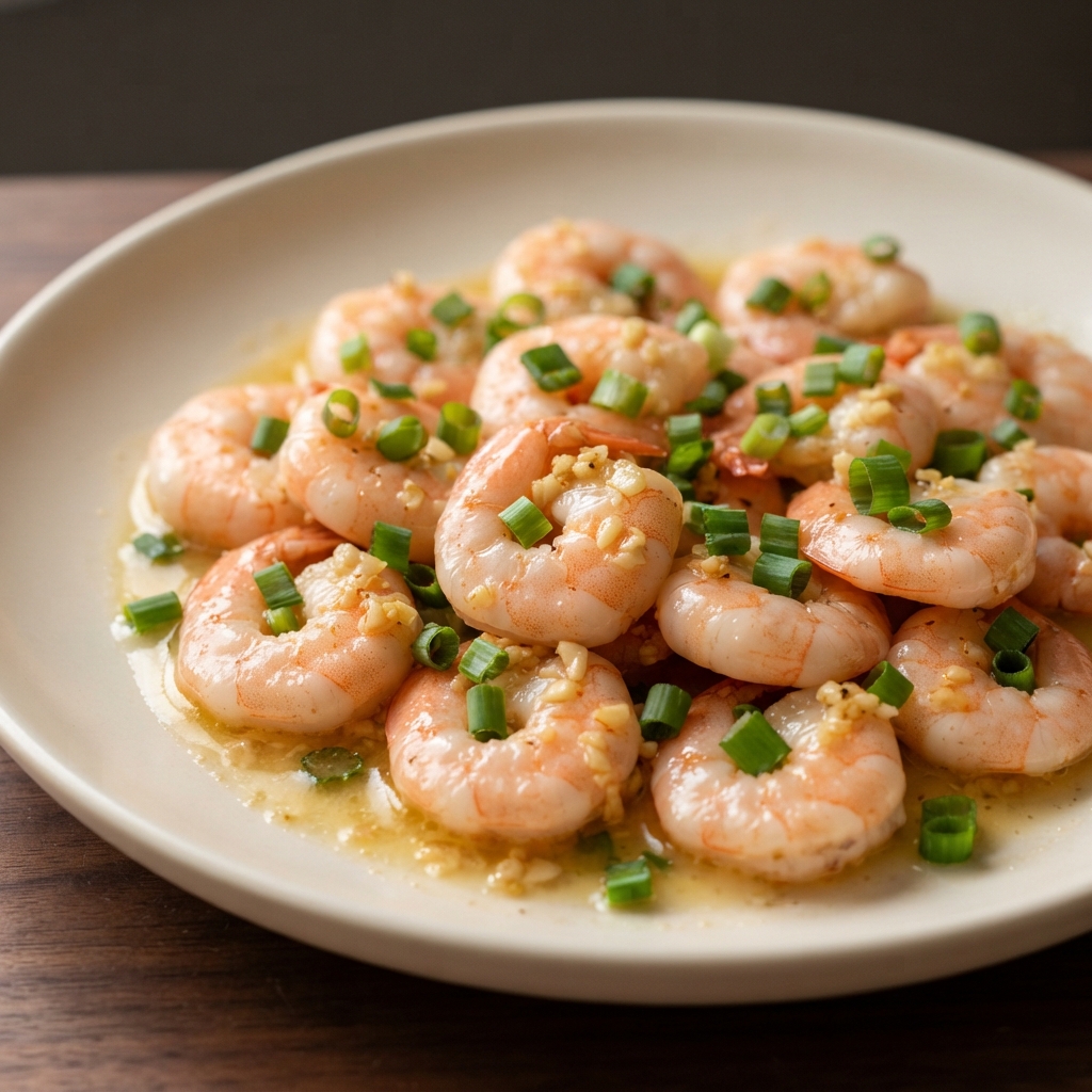 Broiler-Baked Shrimp Scampi