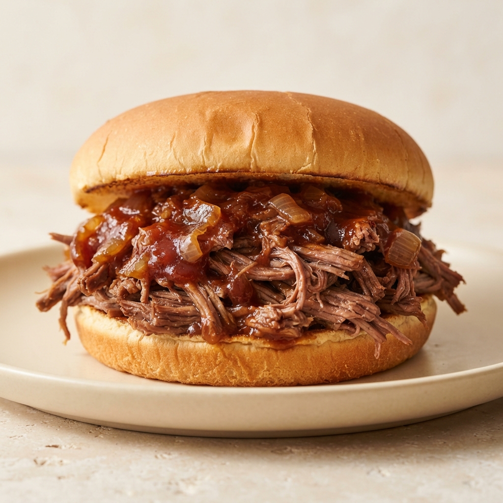 Barbecue Beef for Sandwiches