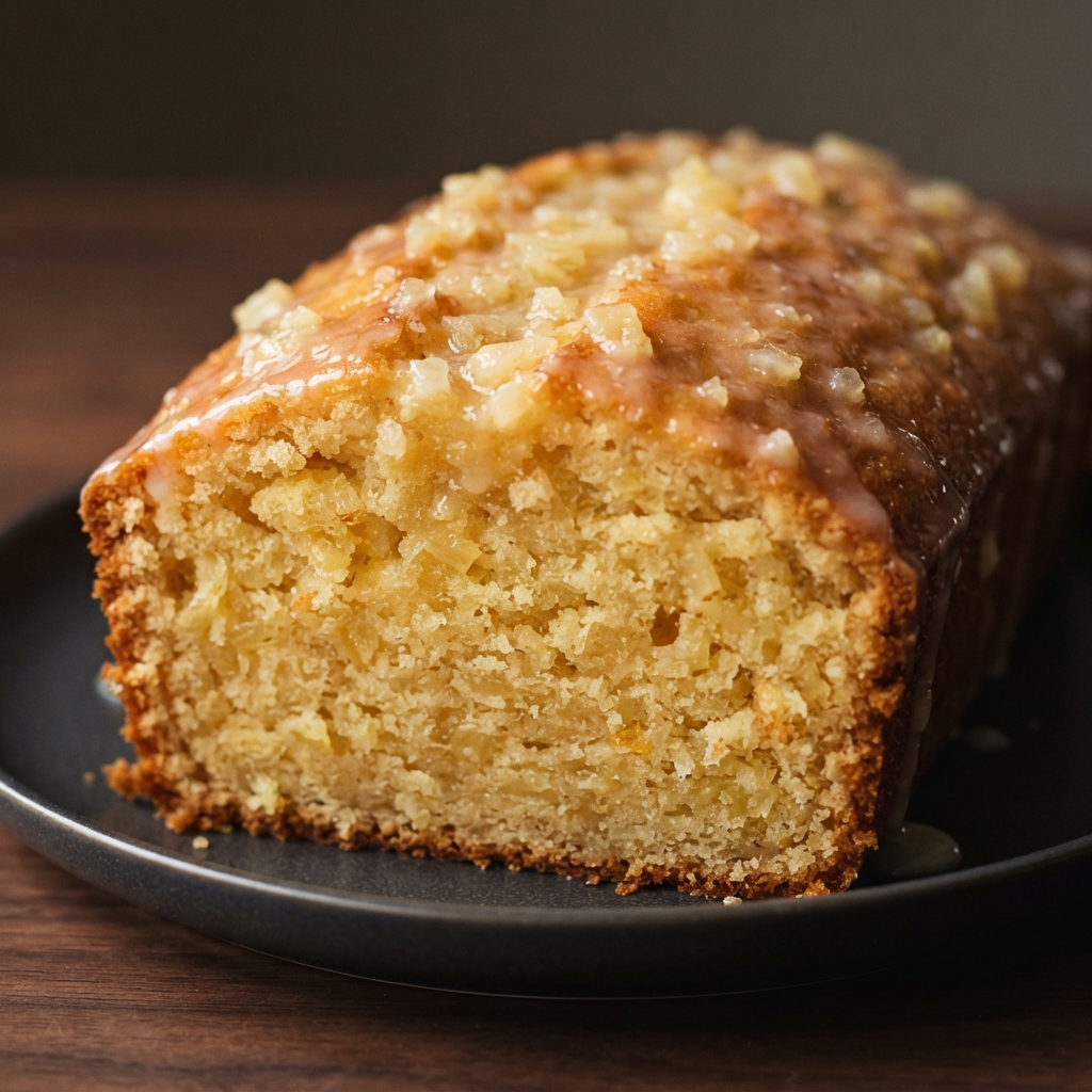 Buttery Pineapple Pound Loaf