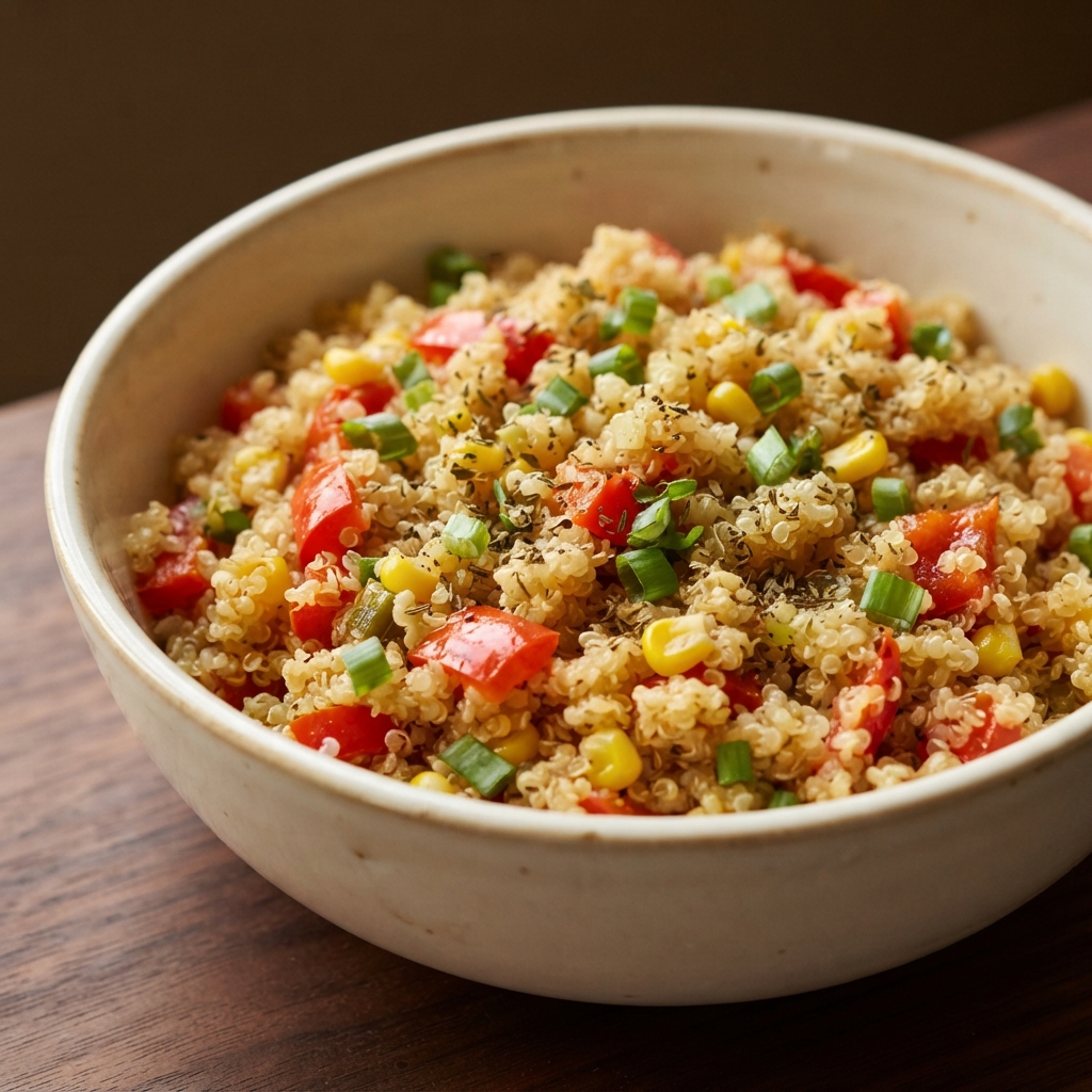 Veggie-Loaded Quinoa Pilaf