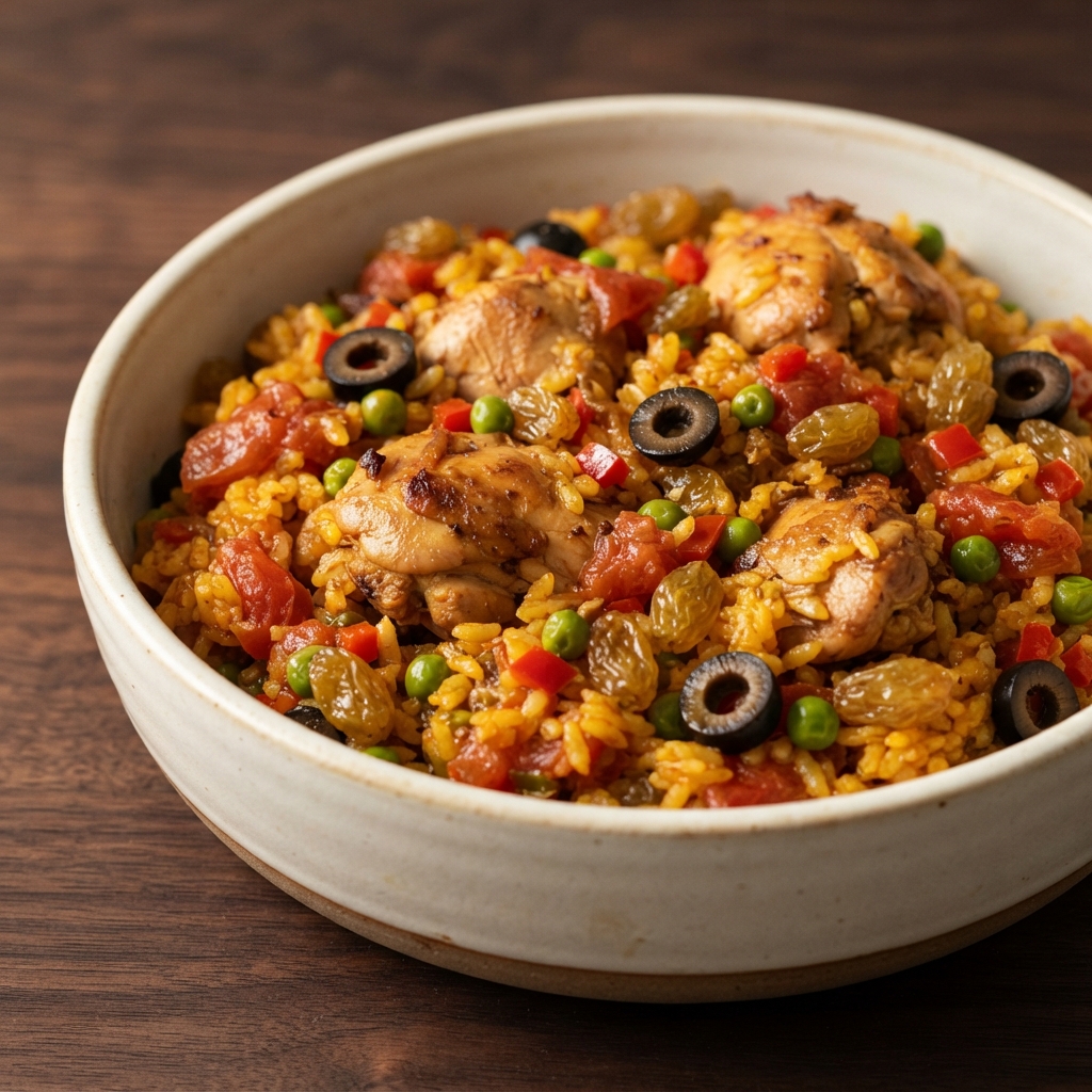 Panamanian Chicken and Rice (Arroz con Pollo)