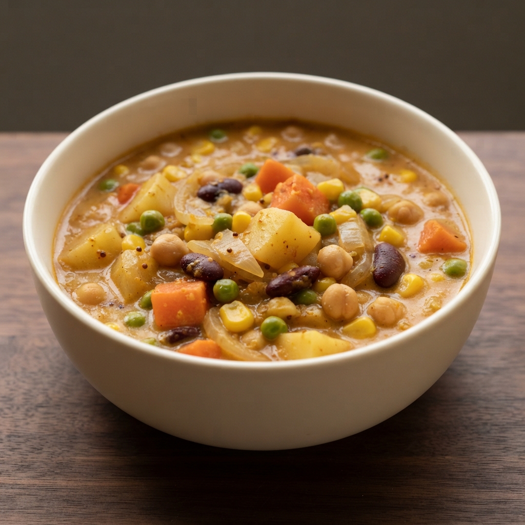 Weeknight Veggie Coconut Curry