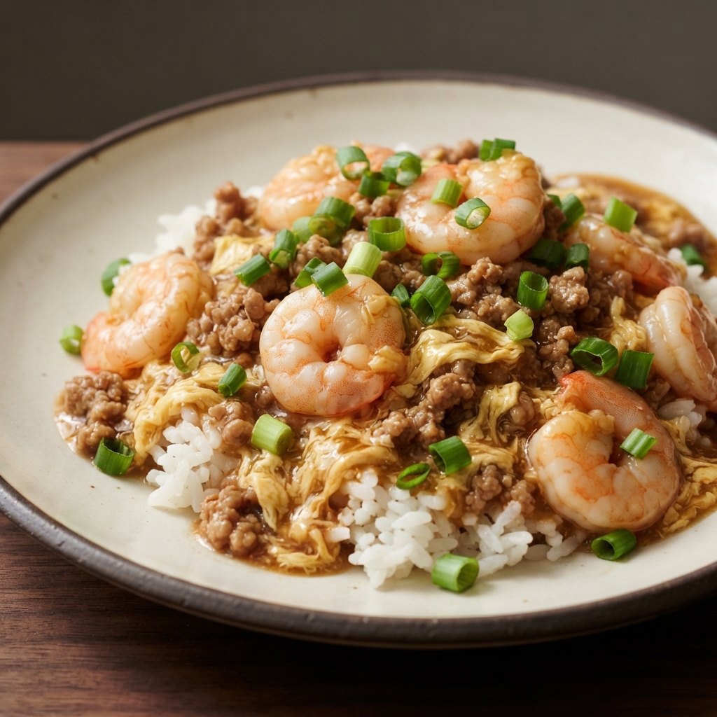 Shrimp with Lobster-Style Sauce