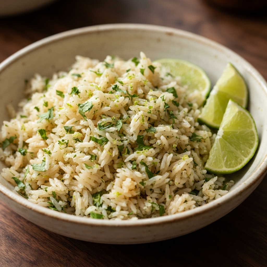 Pressure Cooker Cilantro-Lime Rice