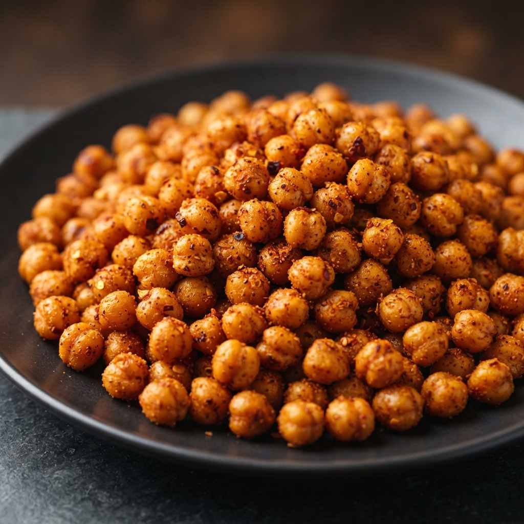 Crispy Air Fryer Chickpeas