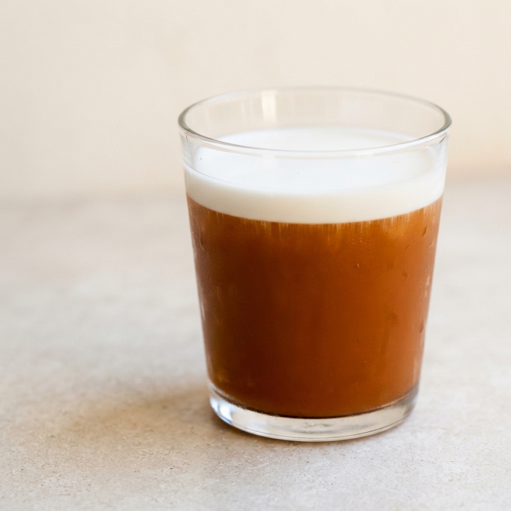 Classic Thai Iced Tea with Coconut Milk