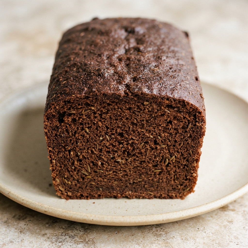 Hearty Russian Black Rye Bread
