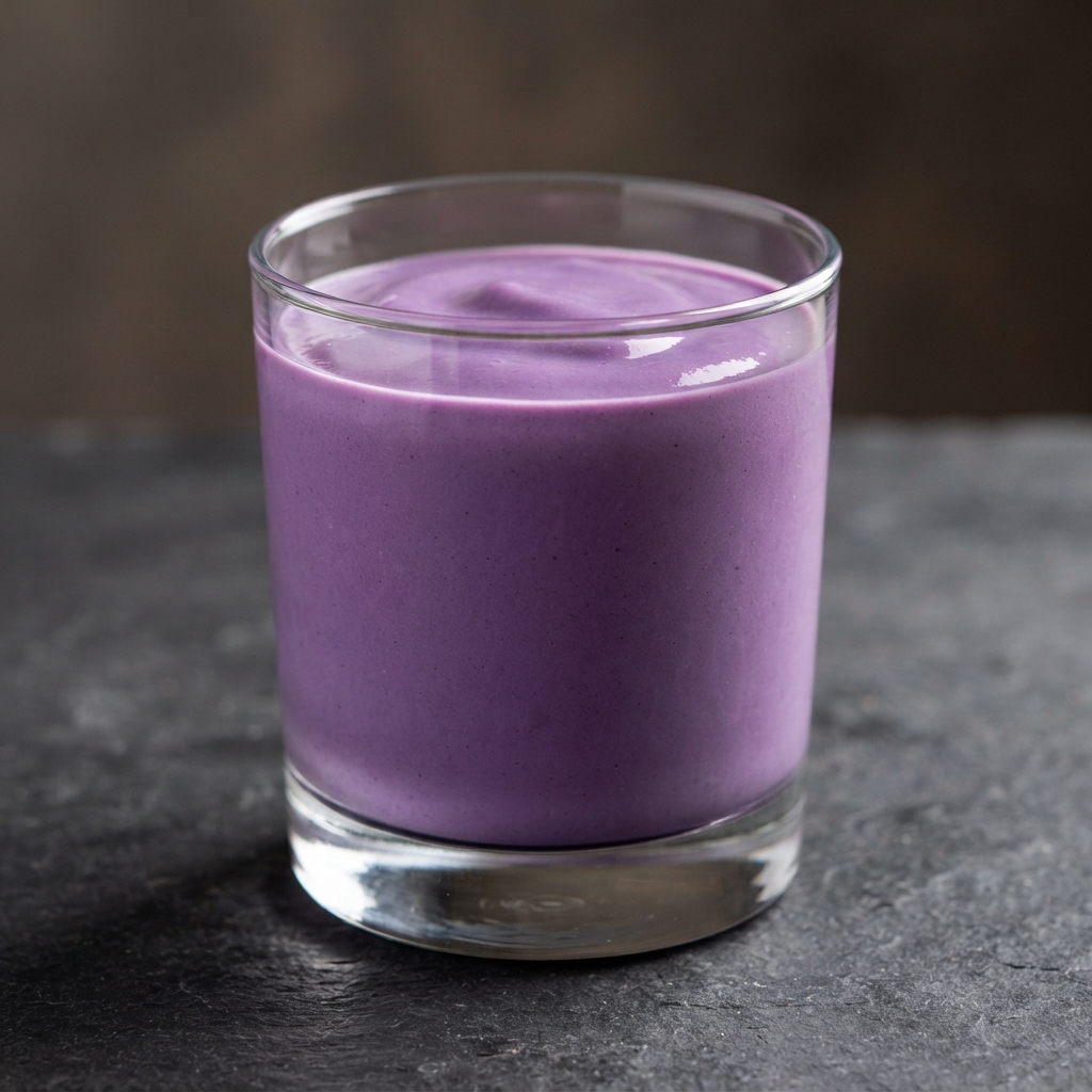 Purple Ube Ice Cream Milkshake