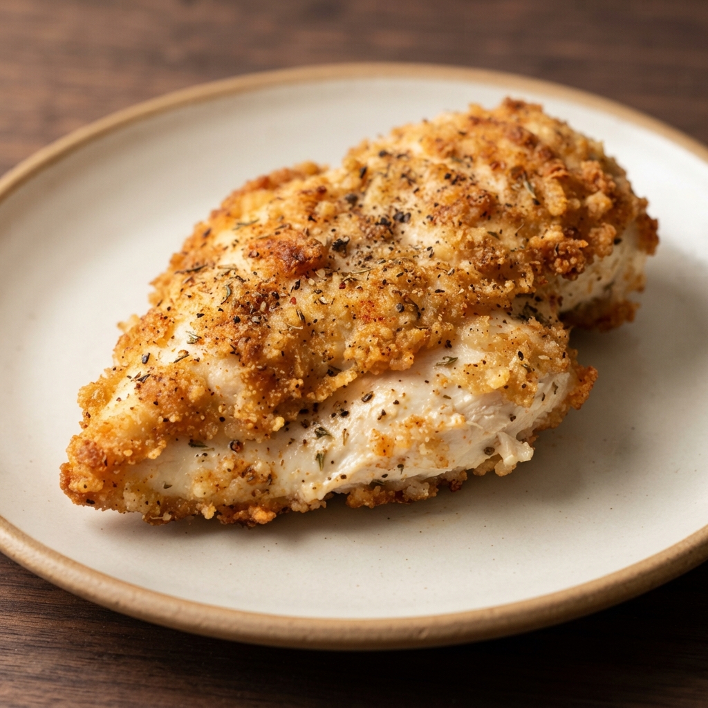 Crispy Skillet Chicken Breasts