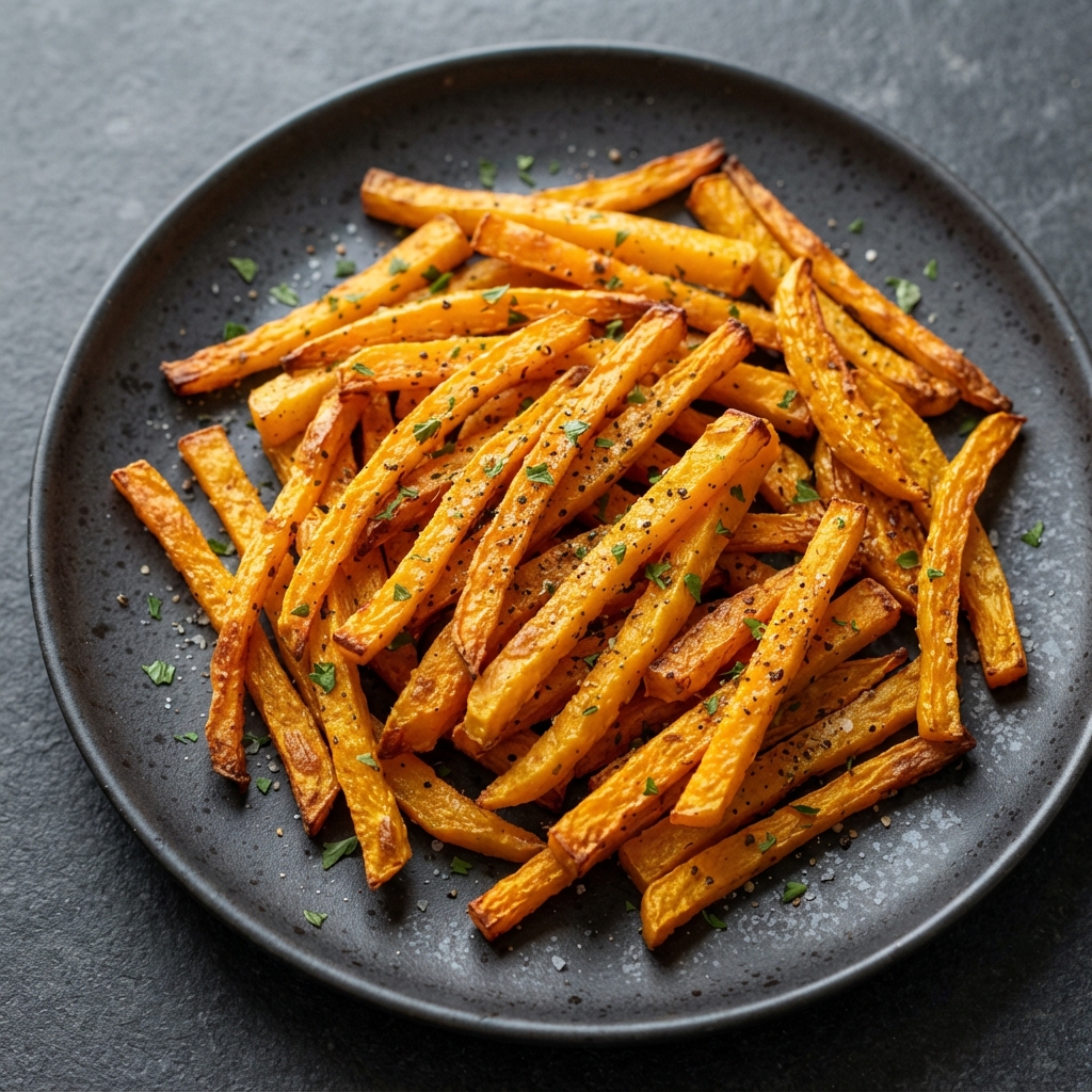 Lightened-Up Butternut Squash Fries