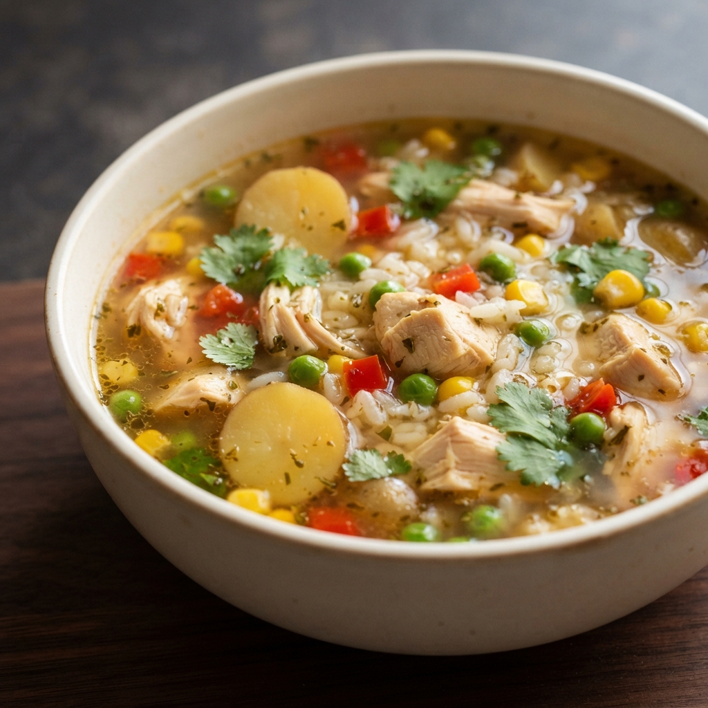 Aguadito de Pollo: Peruvian-Style Chicken Soup