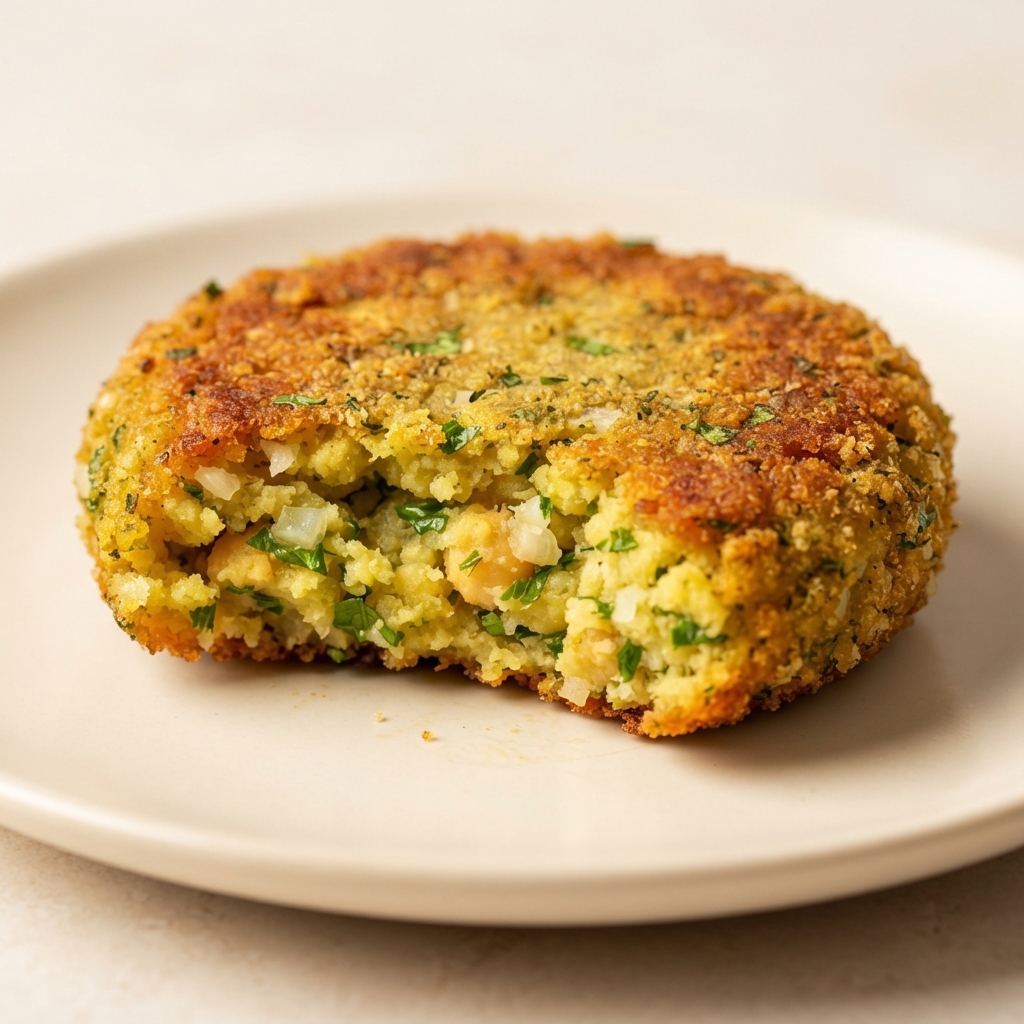 Canned-Chickpea Falafel Patties