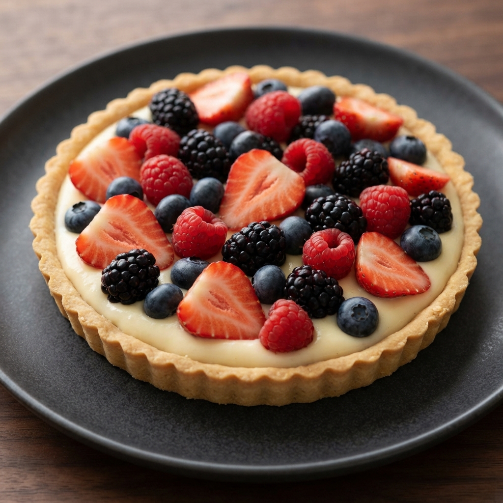 Almond Breeze® Summer Berry Tart