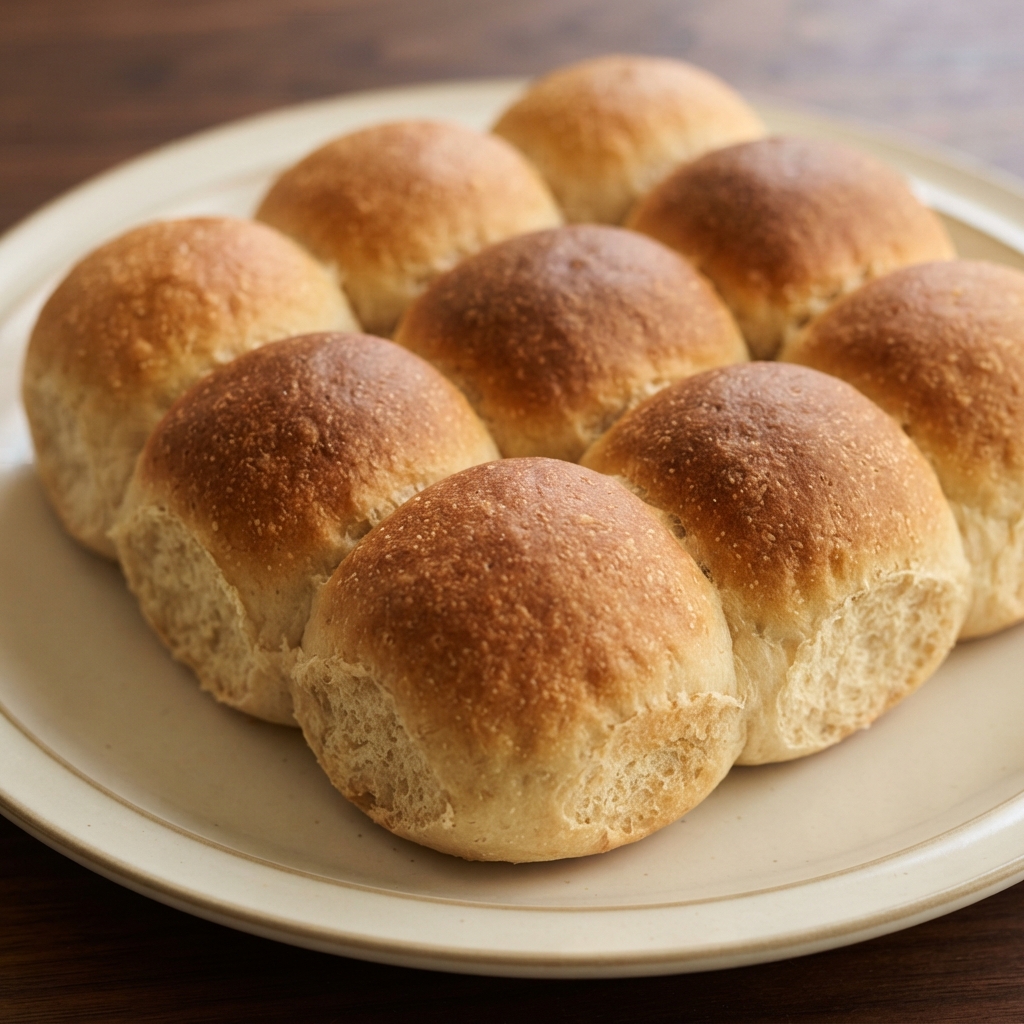Haitian-Style Whole Wheat Rolls
